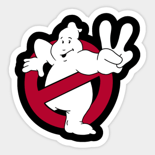 Ghostbusters 2 Title Card Logo Sticker